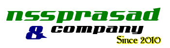 NssPrasad & Company Since 2010